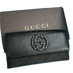 Authentic Gucci Leather Wallet